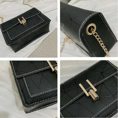 Crossbody Bag for Women Chain Shoulder Bag Wild Print Small Square Bag