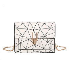 Crossbody Bag for Women Chain Shoulder Bag Wild Print Small Square Bag