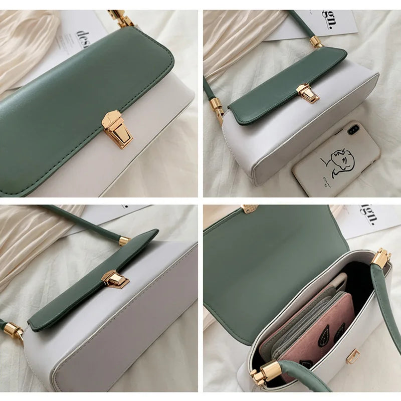 Women Bag High Female Shoulder Bags PU Leather Lady Handbag