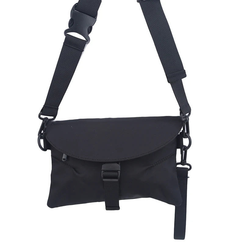 Men Nylon Envelope Messenger Bag Waterproof Crossbody Zipper Shoulder Bag