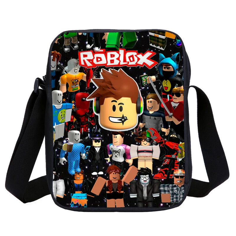 Schoolbags Men Women Backpack Mochila Lunch Bag Diagonal Pen Bag for Boy Girl
