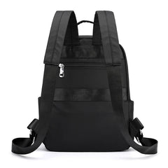 Female Preppy Style Plaid Nylon Backpack Women High Quality Laptop Bags