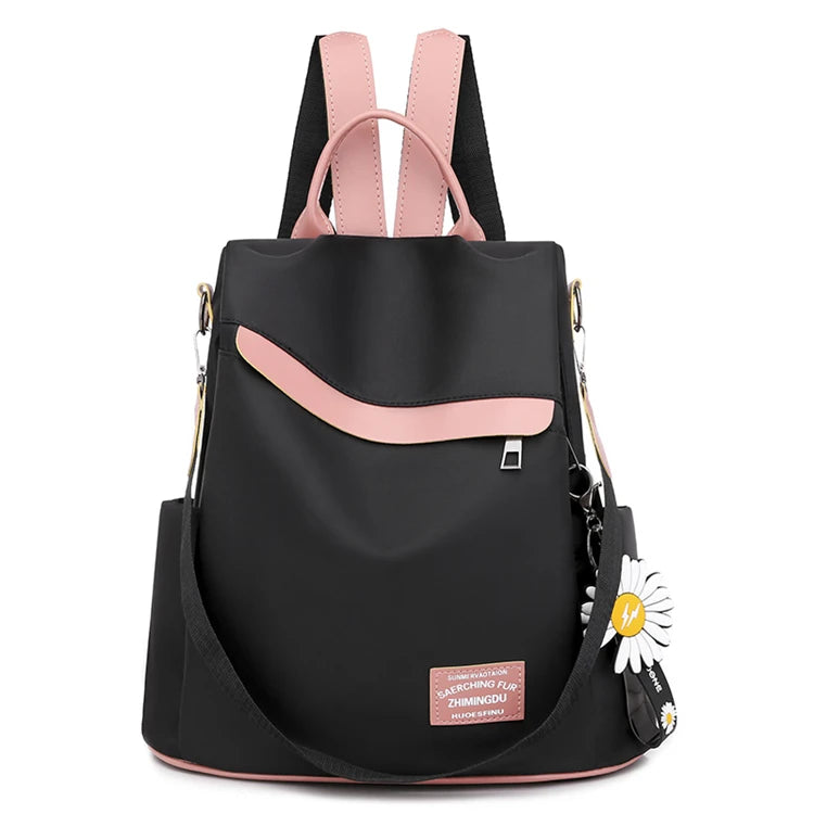 High Leather Women Backpack Anti-theft Travel Backpack Women Large Capacity