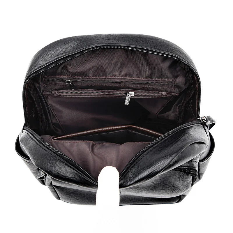 Women Backpack High Leather Backpacks Travel Backpack School Bags for Girls
