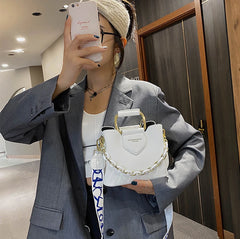 Classic PU Leather Crossbody Bag for Women