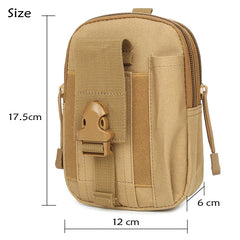 Waistbag Military Tactical Travel Hiking Camouflage Phone Molle Pouch Belt
