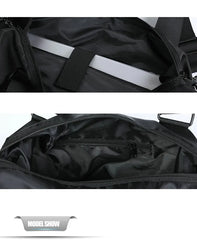 Men's Nylon Travel Bag Large Capacity Luggage Lightweight Casual Shoulder Tote