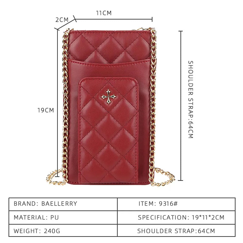 Mini Women Messenger Bags Chain Women Bag Phone Pocket Summer Small Bags