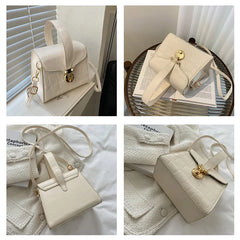 Women's Summer Casual Messenger Bags Mini Shoulder Bags Solid Small Square Bag