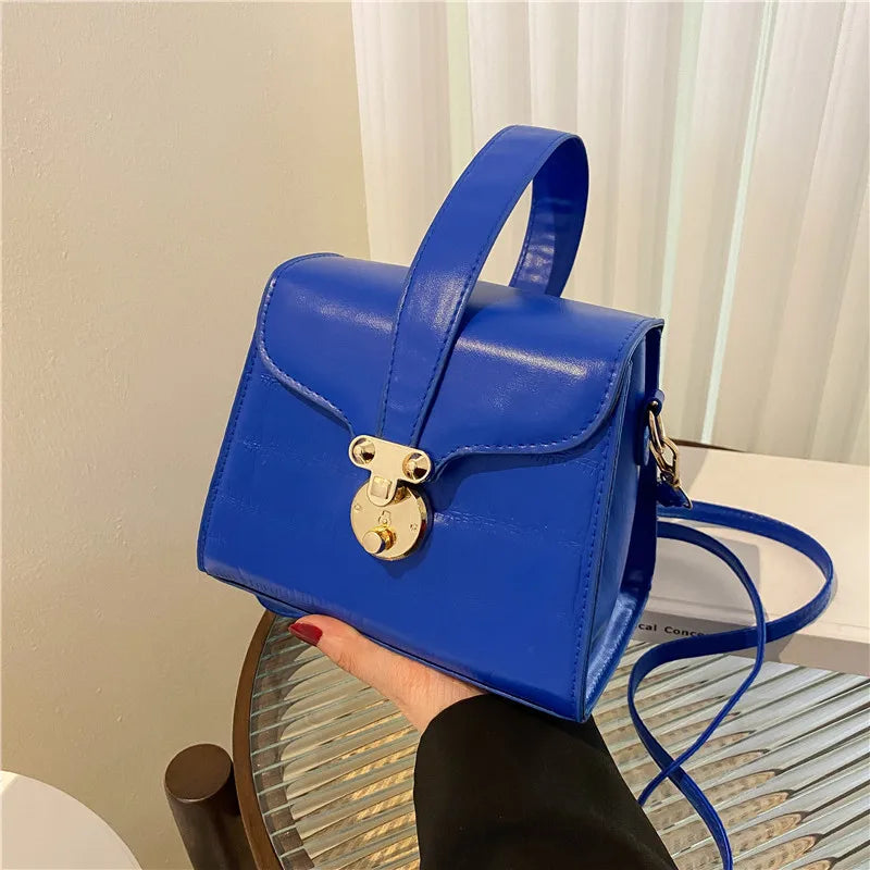 Women's Summer Casual Messenger Bags Mini Shoulder Bags Solid Small Square Bag
