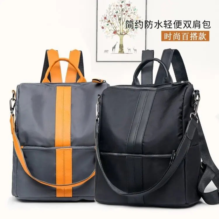 Women's Oxford Cloth Backpack Large-capacity Multi-function Shoulder Bag