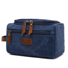 Canvas Toiletry Bag Men Women Travel Make UP Cosmetic Pouch Bags Case Organizer