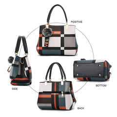 Plaid Shoulder Bag Wild Messenger Female Totes Crossbody Bags Women Handb