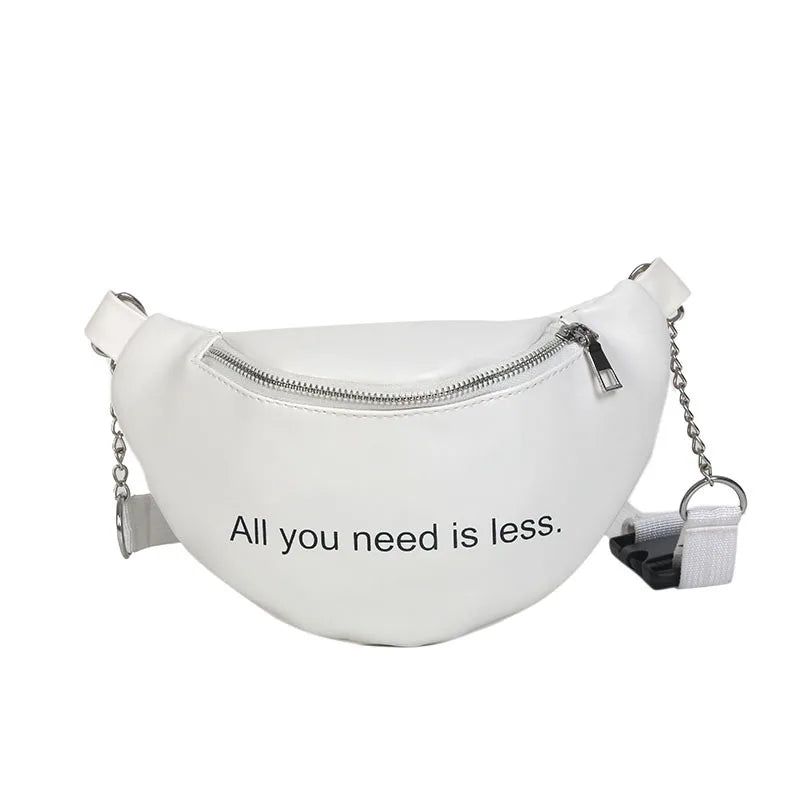 Women's Mini Diagonal Chest Bag Sports Waist Bag