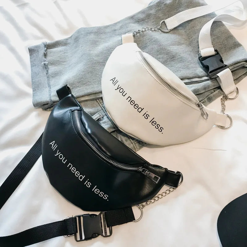 Women's Mini Diagonal Chest Bag Sports Waist Bag