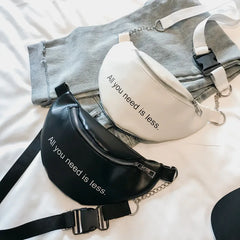Women's Mini Diagonal Chest Bag Sports Waist Bag