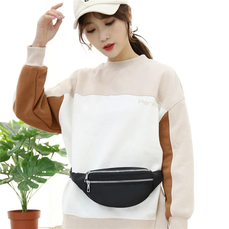Waterproof Fanny Pack for Women Waist Bags Ladies Bum Bag
