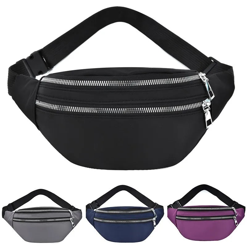 Waterproof Waist Bag for Women Travel Crossbody Chest Bag
