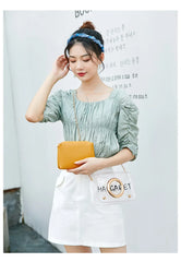 Transparent Shoulder Crossbody Bags PVC Clear Bag Satchel Handbags