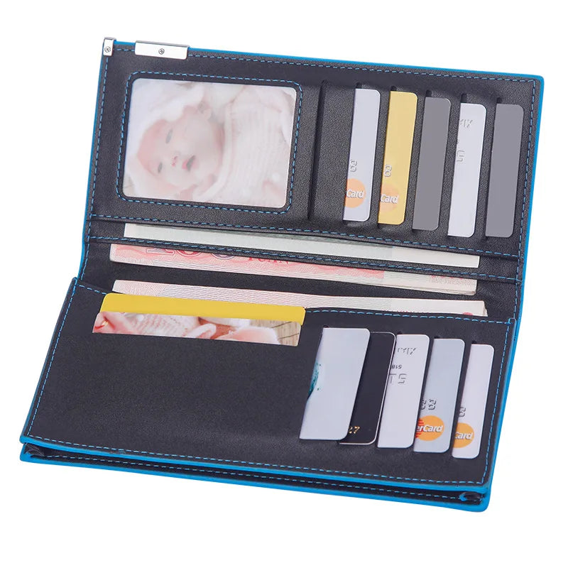 Men's Metal Suit Wallet European American Style