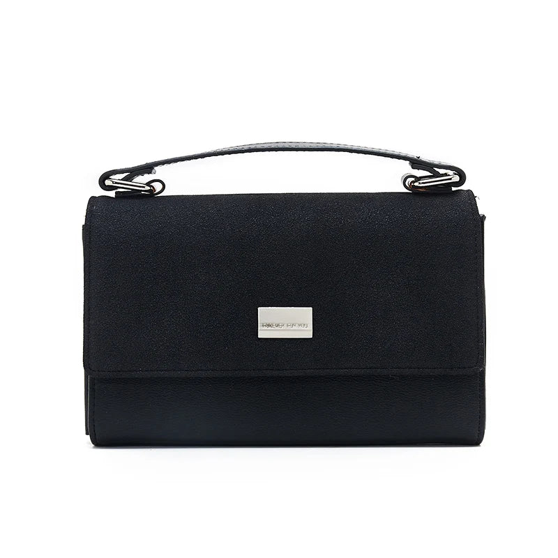 Women Shoulder & Handbag Small Tote Crossbody Bag Faux Suede Sac