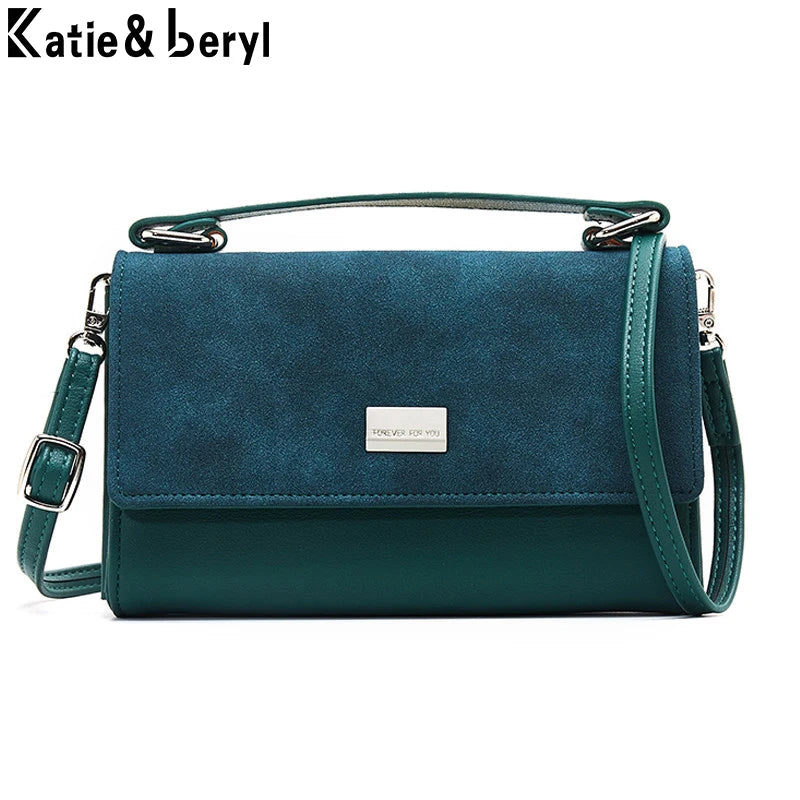 Women Shoulder & Handbag Small Tote Crossbody Bag Faux Suede Sac