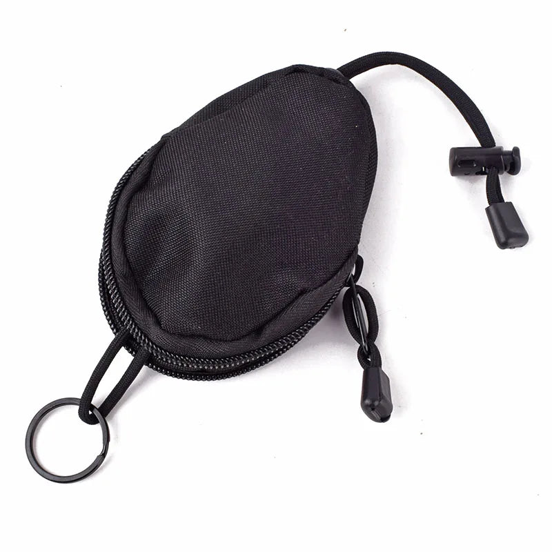 Nylon Key Wallet Men Women Key Holder Zipper Car Key Bag
