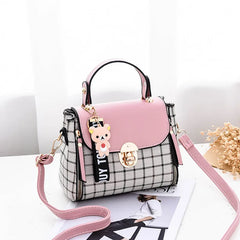 PU Candy Female Crossbody Bag Soft Material Women's Shoulder Casual Bag