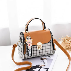 PU Candy Female Crossbody Bag Soft Material Women's Shoulder Casual Bag