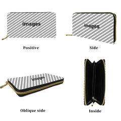 Personalized Picture Long Wallet Clutch Bag Women Wallet Christmas Gift