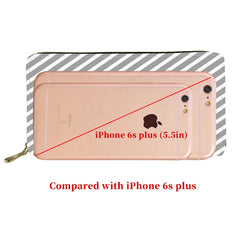 Personalized Picture Long Wallet Clutch Bag Women Wallet Christmas Gift