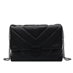 Rhombus Chain Crossbody Retro Tote Handbag