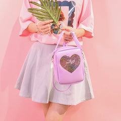 Colorful Hologram Laser Mini Crossbody Bag Women