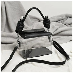 Summer Pvc Transparent Jelly Small Purse Handbag Beach Bags Tote Clutches