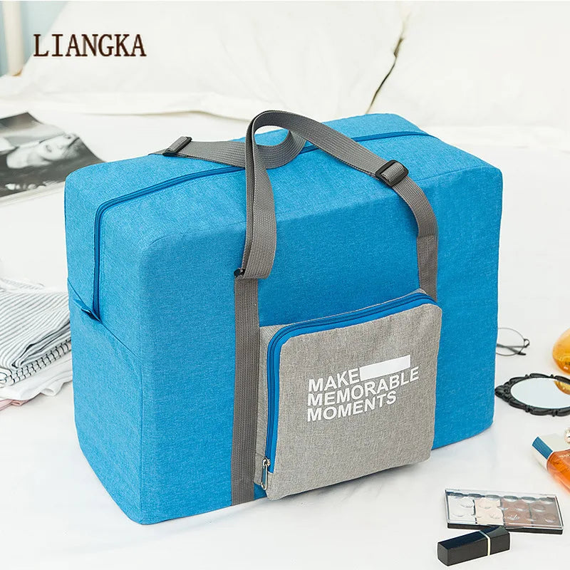 Travel Folding Handbag Clothing Large Capacity Luggage Bag