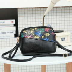 Retro Shoulder Bag Bucket Handbag with Dual-use Large Capacity