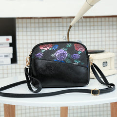 Retro Shoulder Bag Bucket Handbag with Dual-use Large Capacity