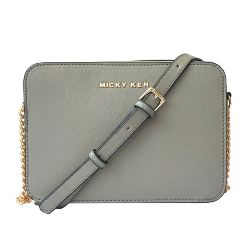Women's Leather Chain Small Square Bag