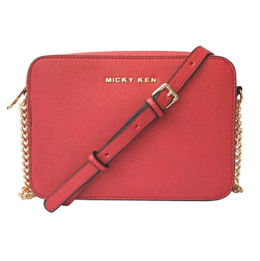 Women's Leather Chain Small Square Bag