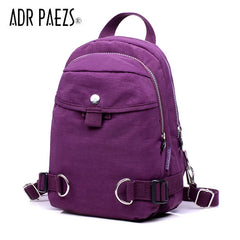 Waterproof Small Backpack for Teenage Girls Casual Women Schoolbags Daypack