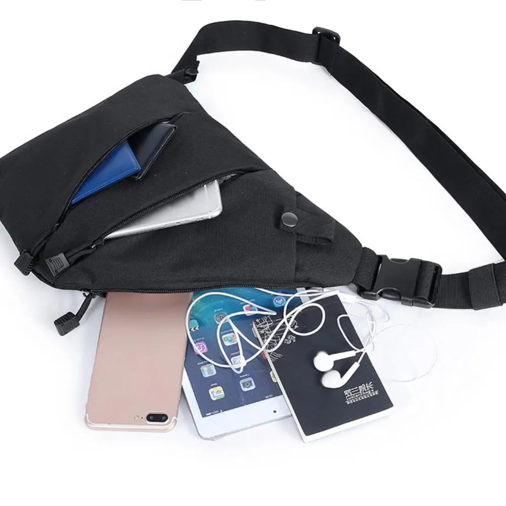 Outdoor Anti-theft Waterproof Chest Waist Bag Sling Crossbody Pouch