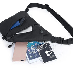 Outdoor Anti-theft Waterproof Chest Waist Bag Sling Crossbody Pouch