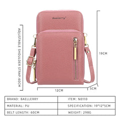 Small Women Bag Summer Bag Two Pocket Top Phone Pocket Female Handbags