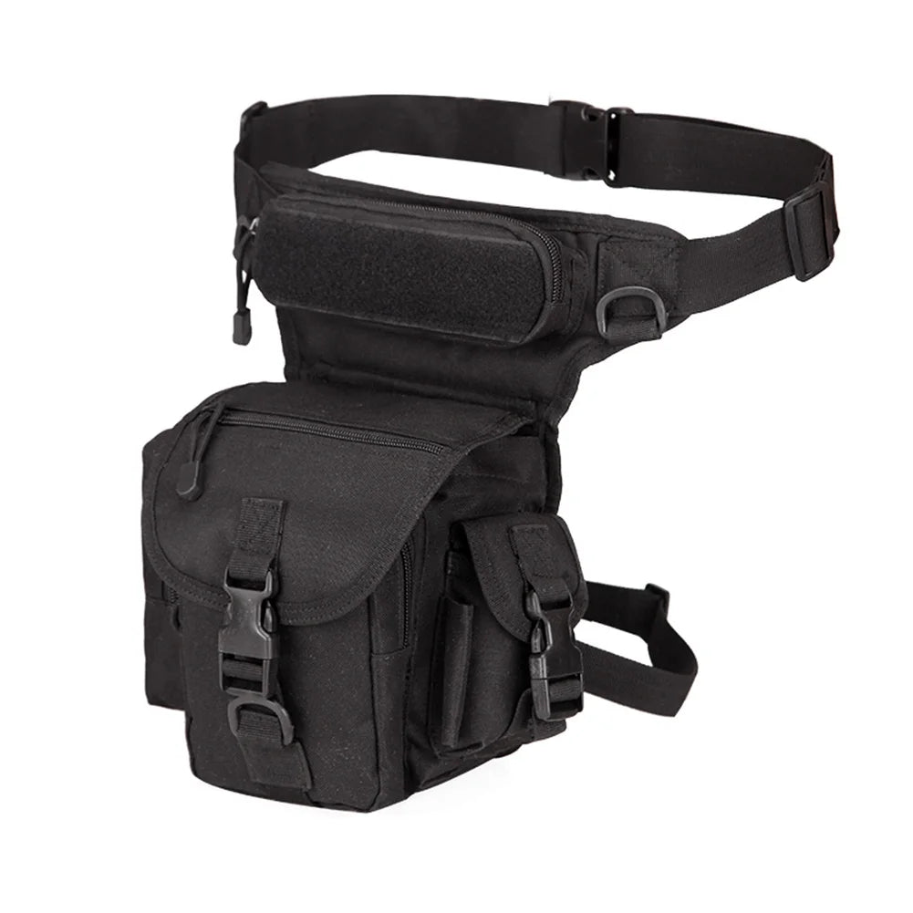 Sports Camo Print Leg Bag Hip Drop Belt Motorcycle Messenger Shoulder Bags