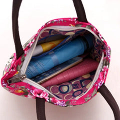 Summer Women's Messenger Bag Waterproof Nylon Shoulder Bag