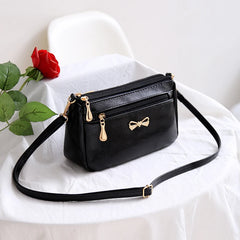 Summer Women Shoulder Bag Large Capacity Multi-zip Crossbody Bag