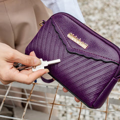 Summer Women's Messenger Bag Casual Retro Handbag Multi-compartment Dual-use