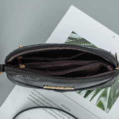 Summer Women's Messenger Bag Casual Retro Handbag Multi-compartment Dual-use