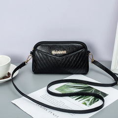 Summer Women's Messenger Bag Casual Retro Handbag Multi-compartment Dual-use