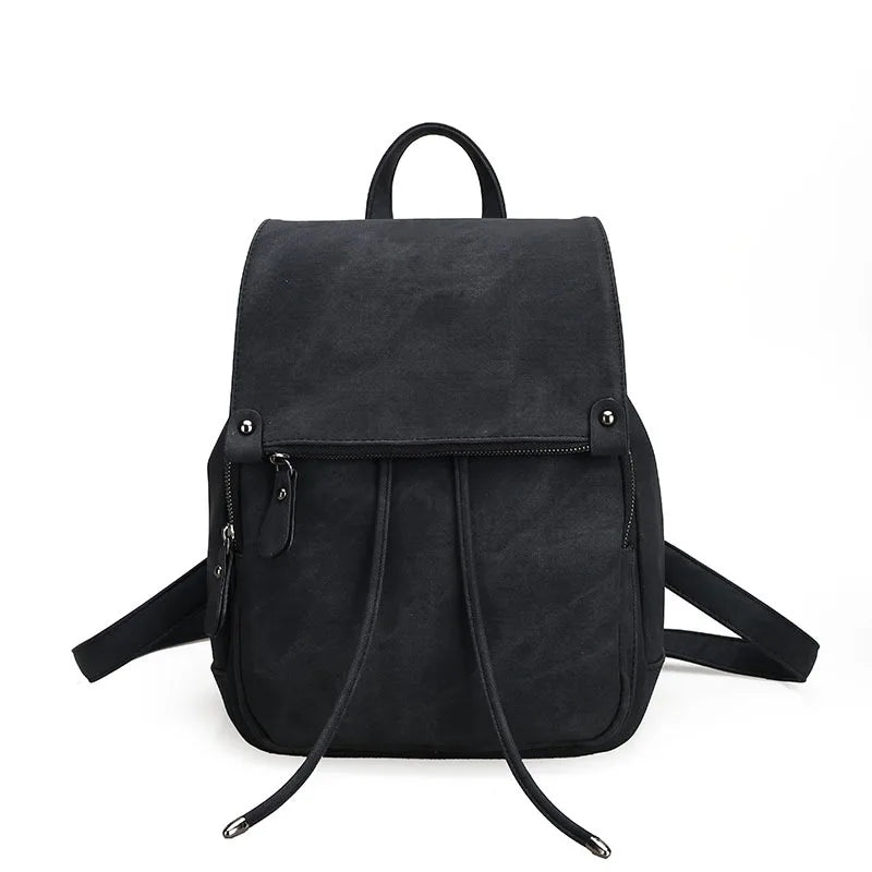 Summer Retro College Style Backpack for Women